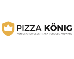 Pizza König logo.